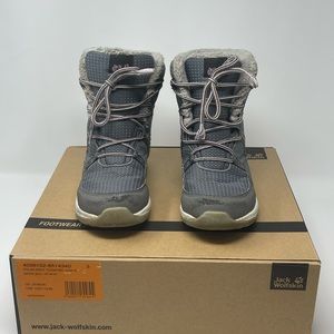 Jack Wolfskin: Polar Wolf Texapore High K - Kids Winter Boots, Size 3